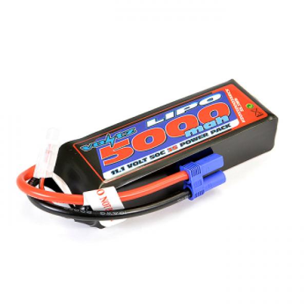 Voltz 5000Mah 11.V 50C Lipo Battery W/Ec5 - VZ0550003SEC5