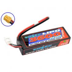 Voltz 3600Mah Hard Case 11.1V 40C Lipo Stick-Low Pro 3S