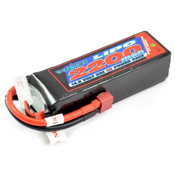 Lipo 4S 14.8V 2200mAh 30C Dean - VZ0422004S