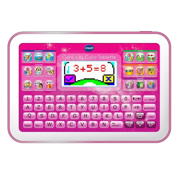 Console tablette Genius XL Color : Rose - Vtech-155255