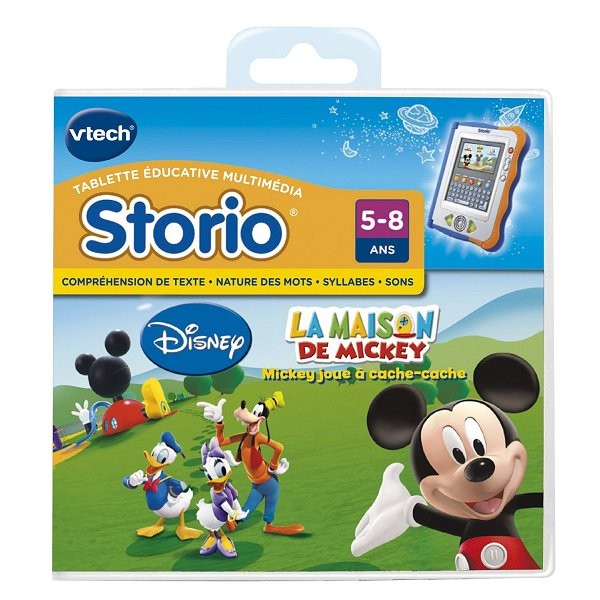 Jeu pour console de jeux Storio : La Maison de Mickey - Vtech-281005