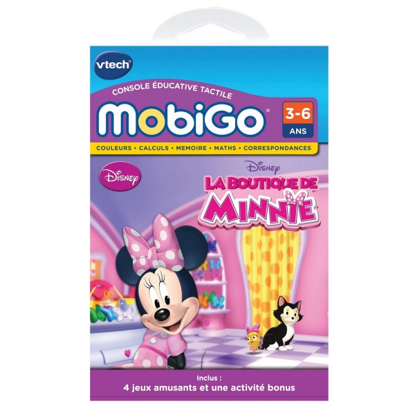 Jeu pour console de jeux Mobigo : La boutique de Minnie - Vtech-252905