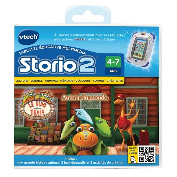 Jeu pour console de jeux Storio 2 : Dino Train - Vtech-231005