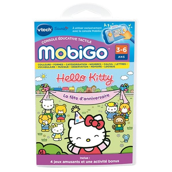 Jeu pour console Mobigo : Hello Kitty - Vtech-80-252405