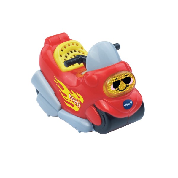 Voiture Tut Tut Bolides : Enzo la moto rapido - Vtech-202415-187905