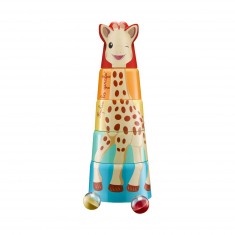 Sophie the Giraffe's giant tower