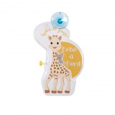 Bebé flash a bordo de la jirafa Sophie