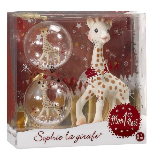 Coffret Mon premier Noël Sophie la Girafe - Vulli-516341