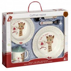 Coffret repas Sophie la girafe version Kiwi