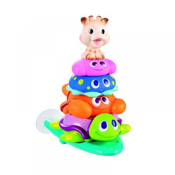 Empilable Splash and surf pyramide Sophie la Girafe - Vulli-523409