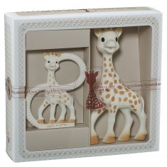 Geburtsbox Sophie la Giraffe: Raffiniertes kleines Modell Version 1