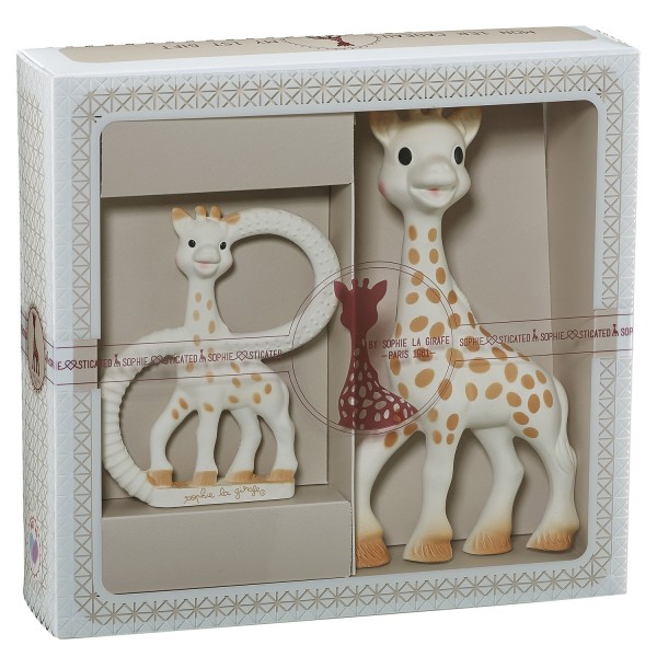 Geburtsbox Sophie la Giraffe: Raffiniertes kleines Modell Version 1 - Vulli-000001