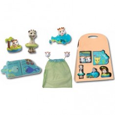 Sophie the giraffe bath set