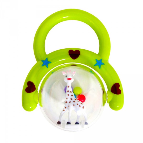 Sophie the Giraffe handle rattle green - Vulli-200126-1