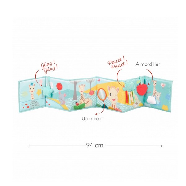 Sophie the giraffe unfolding book - Vulli-230815