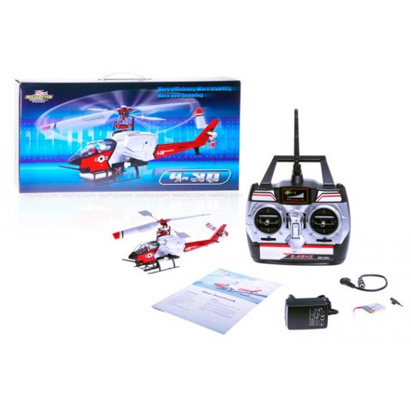 HELICOPTER-4-3Q Walkera 2.4GHz (rouge) - WAL-4-3Q