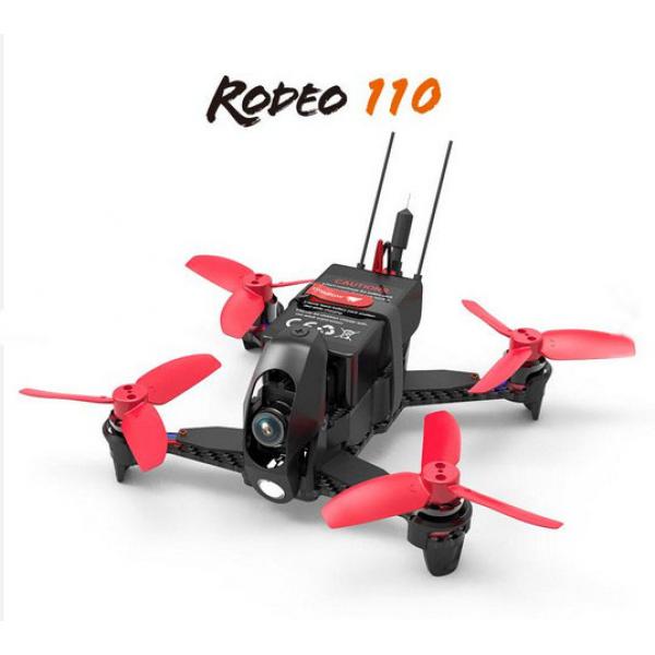 Walkera Rodeo 110 110mm FPV Racer Camera 600TVL HD Emetteur 5.8GHz 40CH RTF Mode 1 - WALRODEO110-RTF1