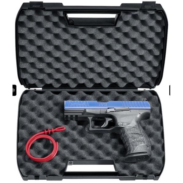 Pistolet CO2 Walther PPQ M2 T4E noir/bleu cal. 43 - AD821