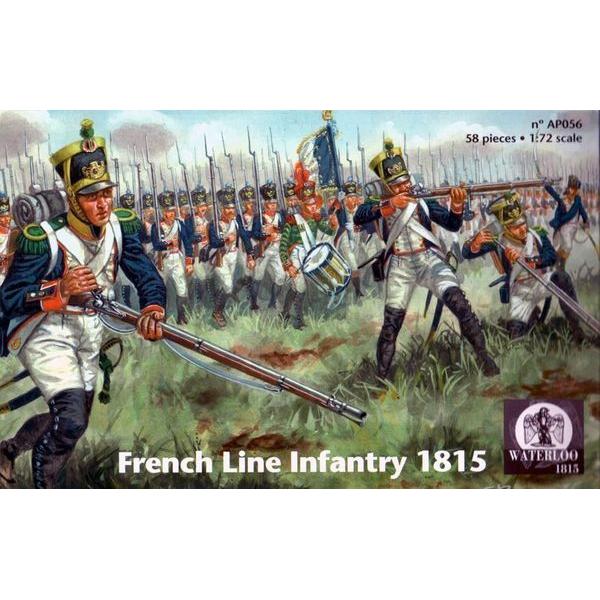 French Line Infantry 1815 - 1:72e - WATERLOO 1815 - AP056