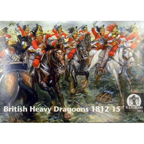 British Heavy Dragoons 1812-1815 - 1:72e - WATERLOO 1815 - AP053