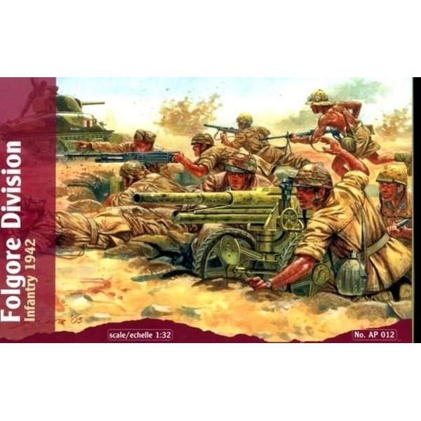 Folgore Division Infantry, 1942 - 1:32e - WATERLOO 1815 - AP012