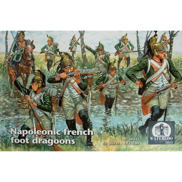 Napoleonic french foot dragoons - 1:72e - WATERLOO 1815 - Waterloo-AP041