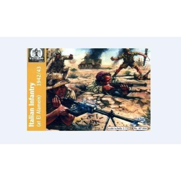 Italian Infantry Afrika, 1940-43 - 1:72e - WATERLOO 1815 - AP006