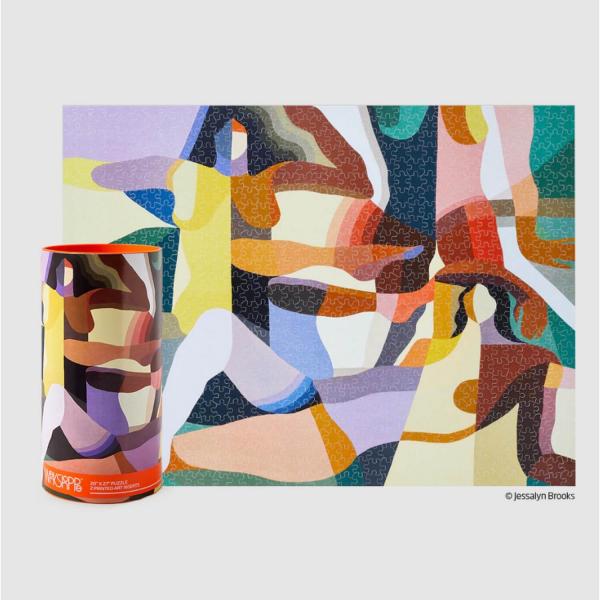 Puzzle de 1000 piezas: Formas abstractas - WerkShoppe-33060