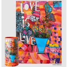 1000 pieces jigsaw puzzle : Love is love