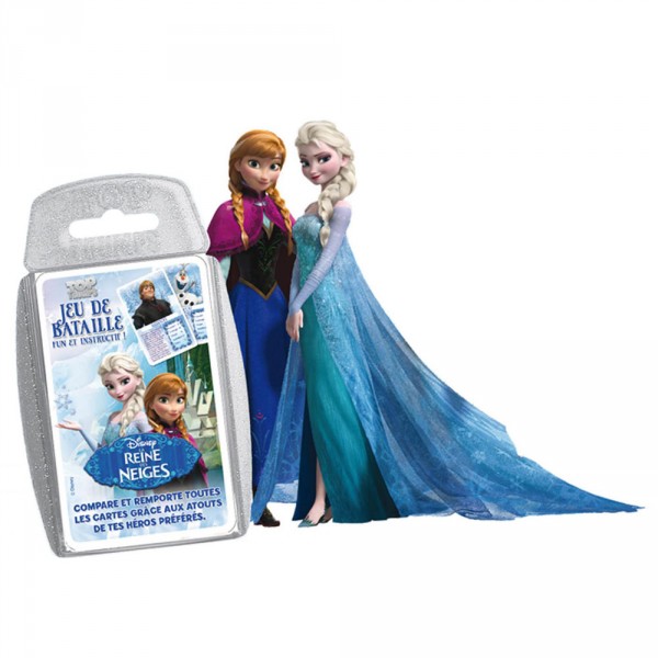 Jeu de cartes bataille : La Reine des Neiges - Frozen - Winning-0668