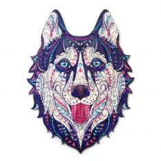 Puzzle de 177 piezas de madera : Husky siberiano