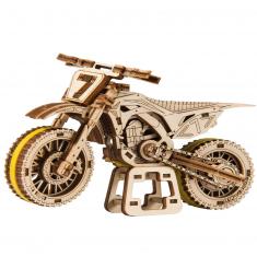 Holzmodell: MotoCross