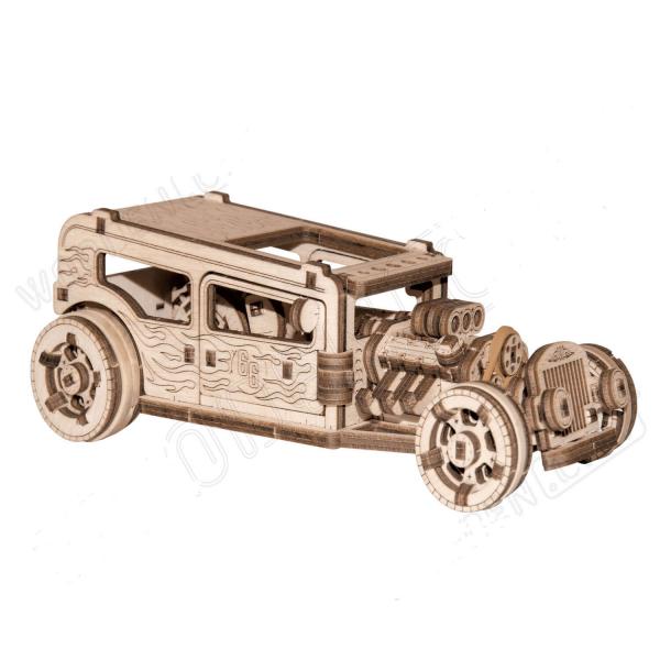 Wooden model: Hot Rod - Woodencity-WR339