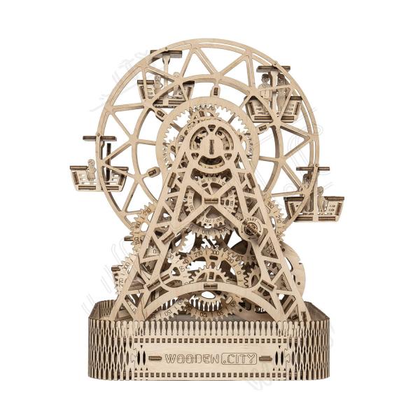 Wooden model: Ferris wheel - Woodencity-WR306