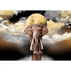 Puzzle 1010 pieces/100 shapes : elephant dreams