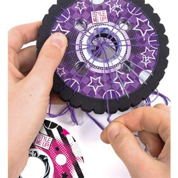 Bracelets à créer Style Me Up Bracelets d'amitié Pink & Black Jeux