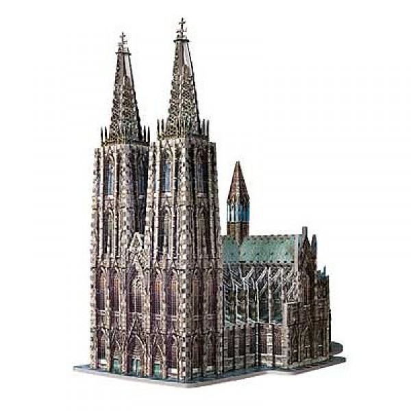 Puzzle 3D 704 pièces - Cathédrale de Cologne - Wrebbit-04539