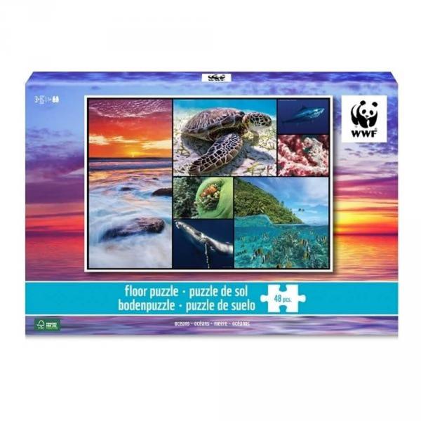 Bodenpuzzle mit 48 Teilen: - WWF-57812