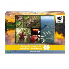 Puzzle de suelo de 48 piezas: Amazonia