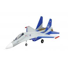 Xfly Jet EDF SU-27 bi-turbine 50mm  env 750mm No Tx-Rx-Batt Version Gris