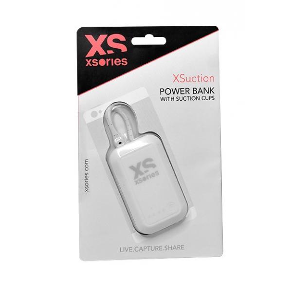 Xsuction Power Bank - Xsories - XSUC/WHI