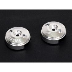 Aluminium Covers for Carbon Blade (Silver,  2 pcs) -B350QX