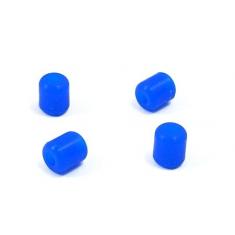 EA-012-B - Landing Skid Rubber Nut - Blue (6.5 x 2.5 x 7mm)