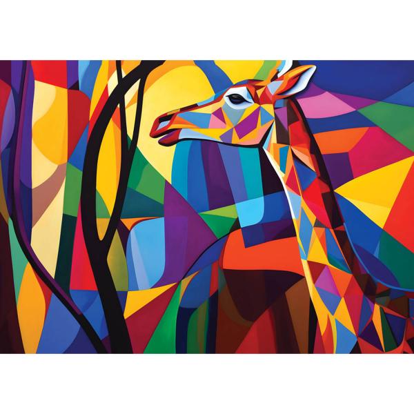 1000 piece puzzle : Giraffe - Yazz-3861