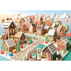 1000-teiliges Puzzle: Candy Land