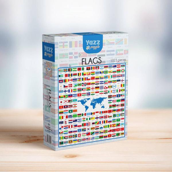 1023 piece puzzle : Flags - Yazz-3871