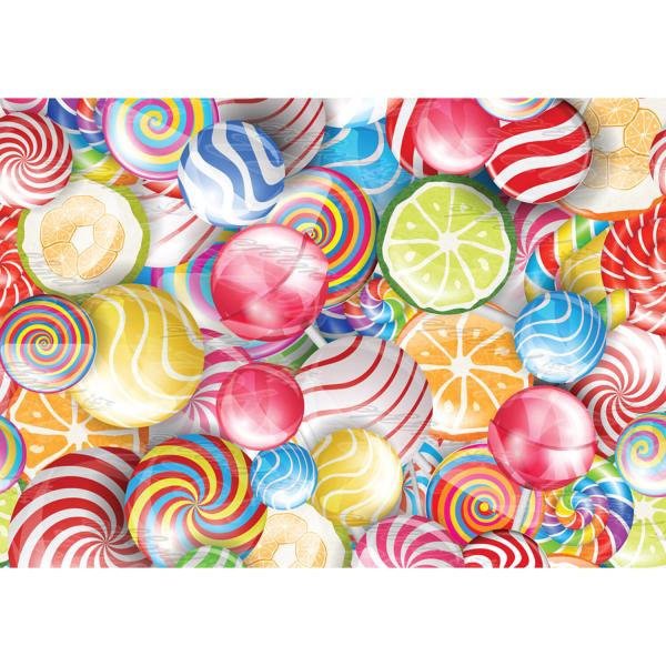 1000-teiliges Puzzle: Süßigkeiten - Yazz-3805