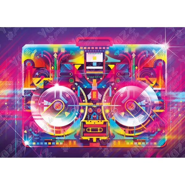 1000-teiliges Puzzle: Boombox - Yazz-3806