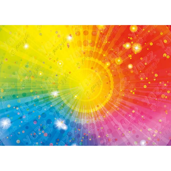 1000 piece puzzle : Abstract Rainbow - Yazz-3817