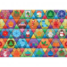 Puzzle 1000 pièces : Le jour de Noël